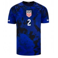 Pánský Fotbalový dres Spojené státy Sergino Dest #2 MS 2022 Venkovní Krátký Rukáv